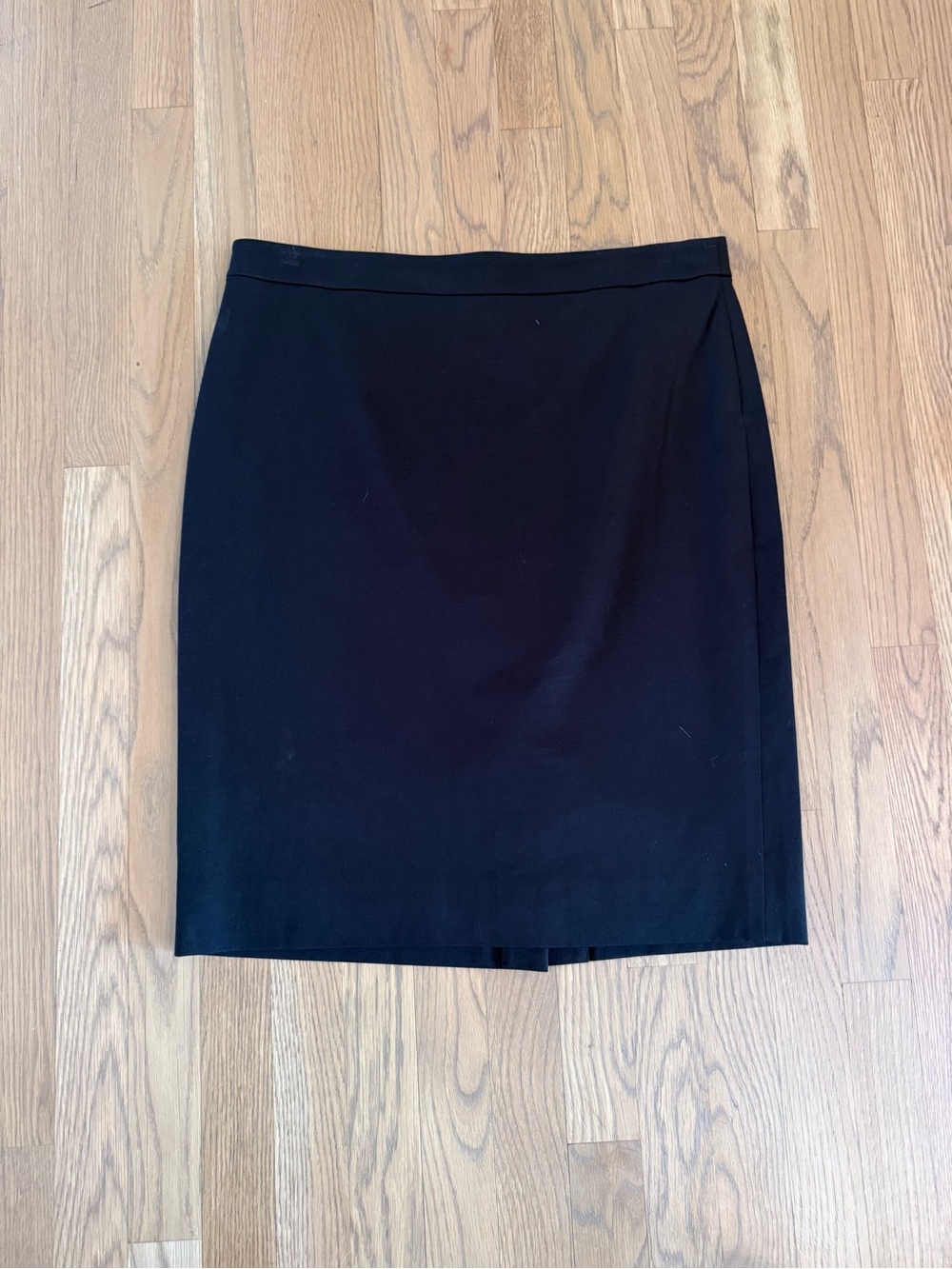 J. Crew Black Cotton No.2 Pencil Skirt